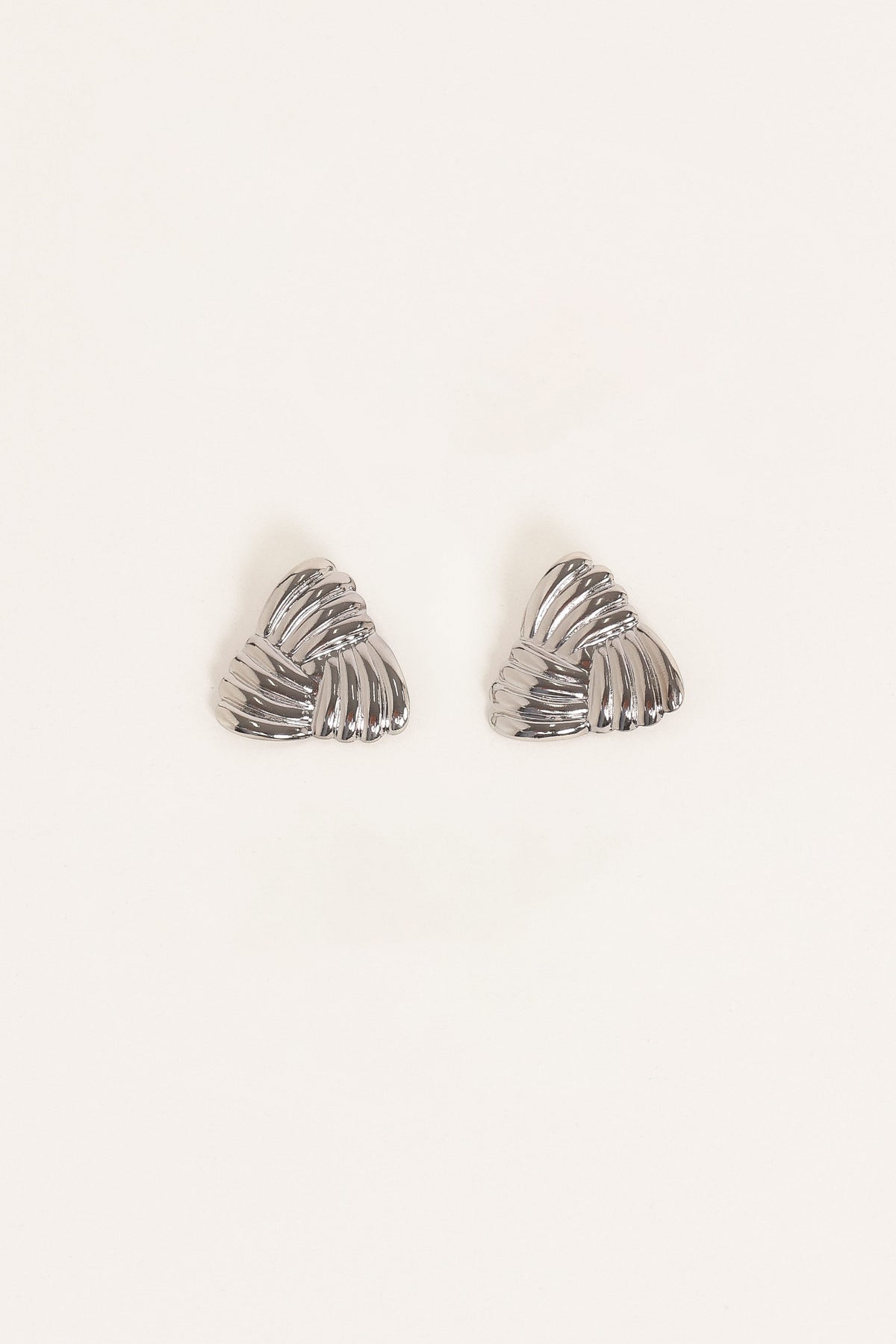 Katana Earrings - Silver