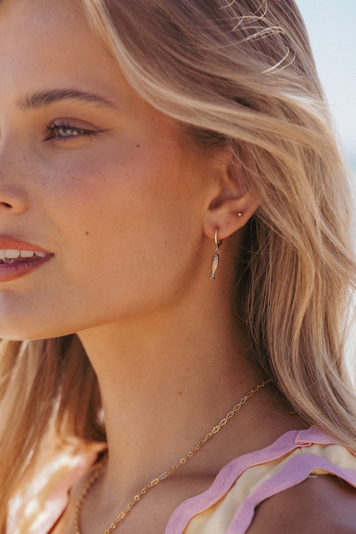 Sardinia Earrings - Gold