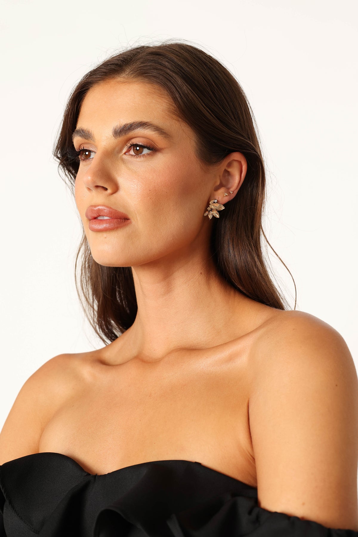 Talon Statement Earrings - Gold
