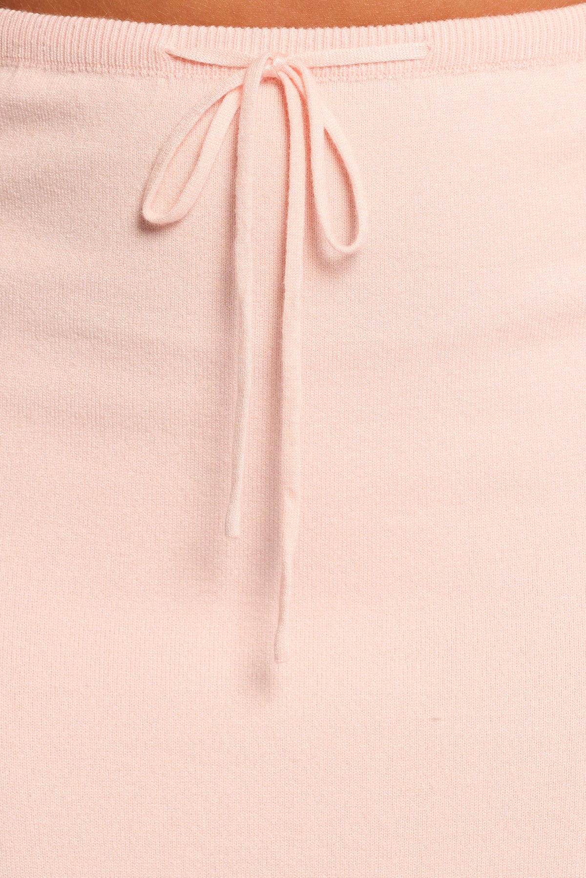 Beatrice Knitted Skirt - Peach