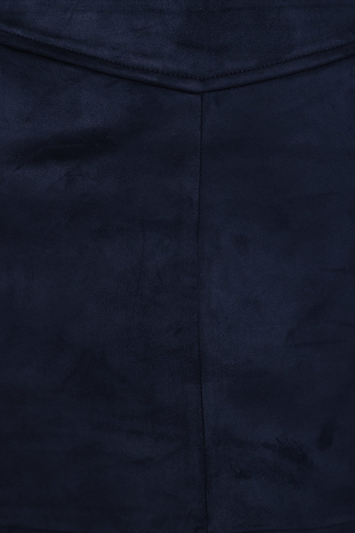 Hope Suede Mini Skirt - Navy