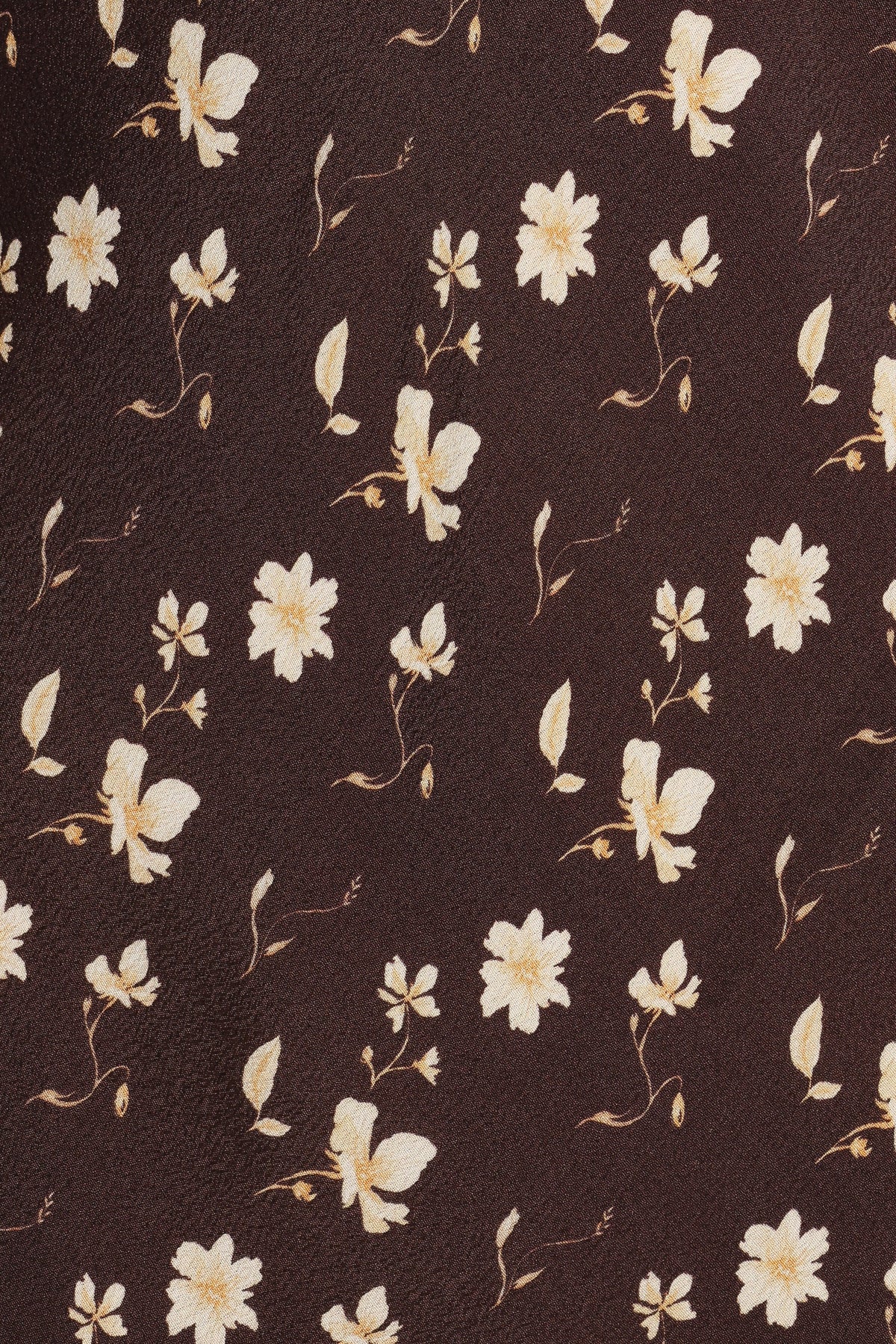 Amity Mini Dress - Brown Floral