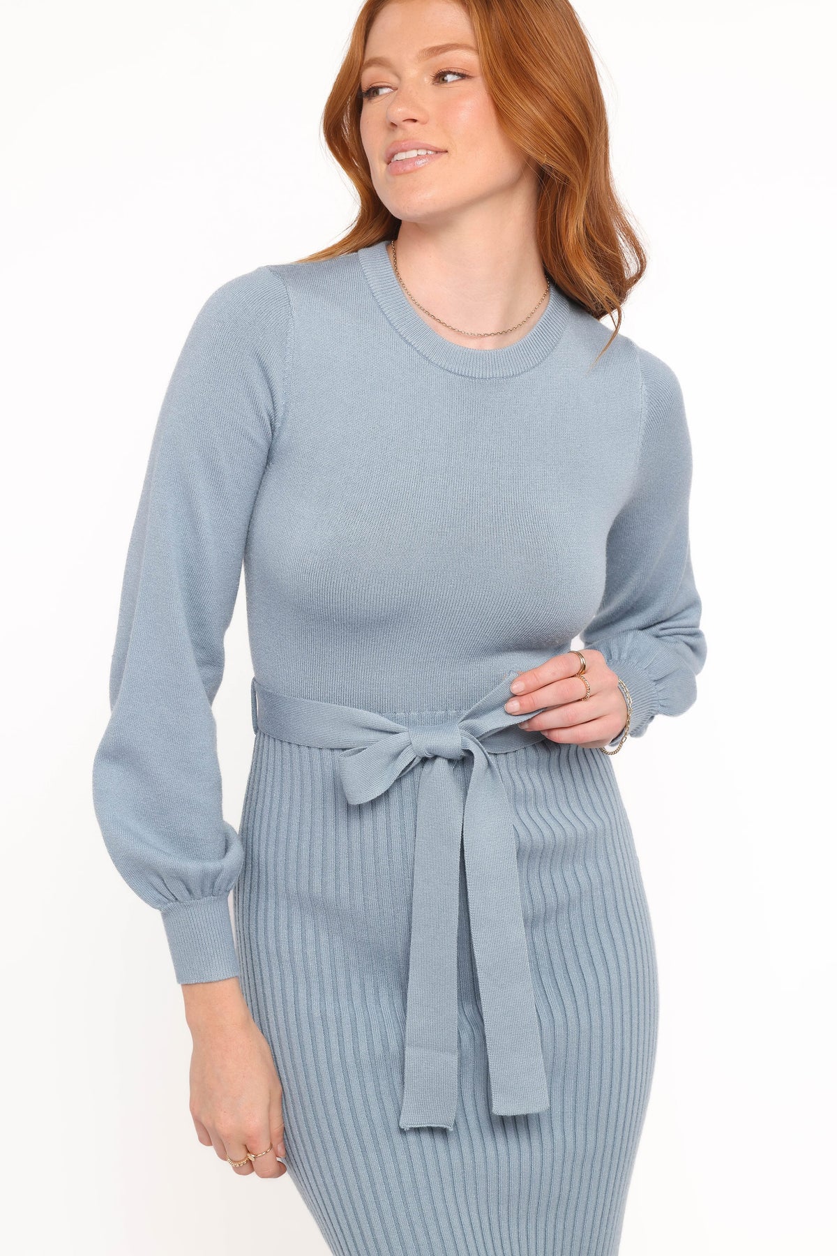 Helena Dress - Blue