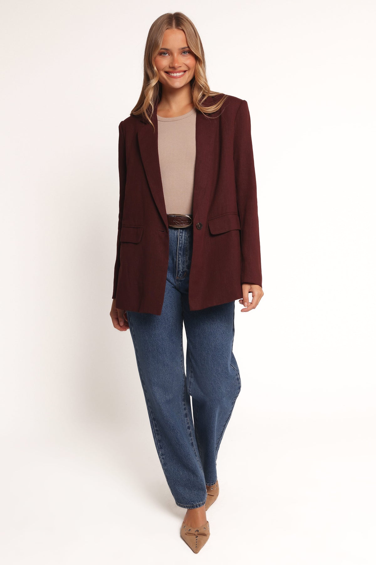 Rhodes Oversized Blazer - Espresso