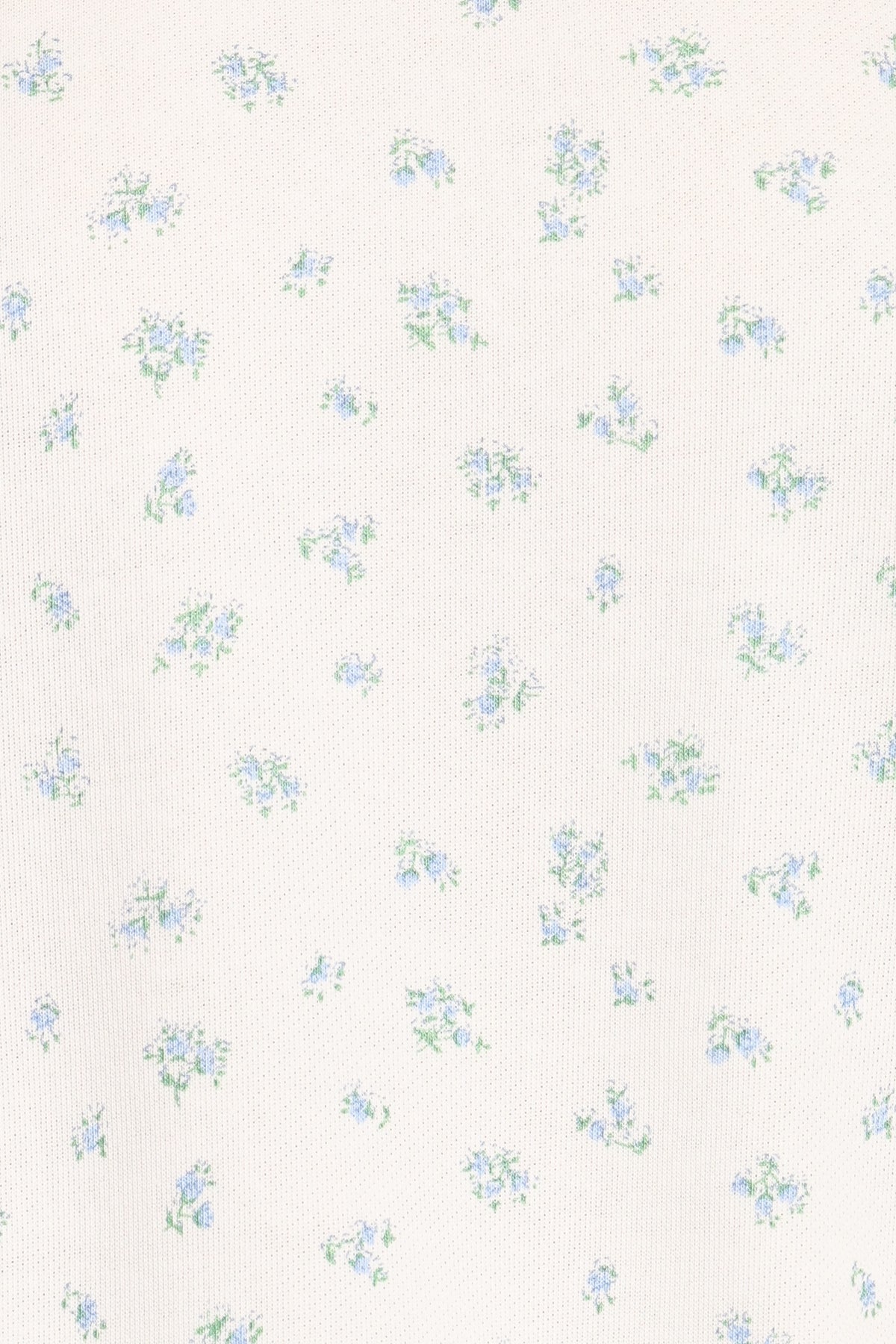 Hazel Sweat Shorts - Blue Ditsy Floral