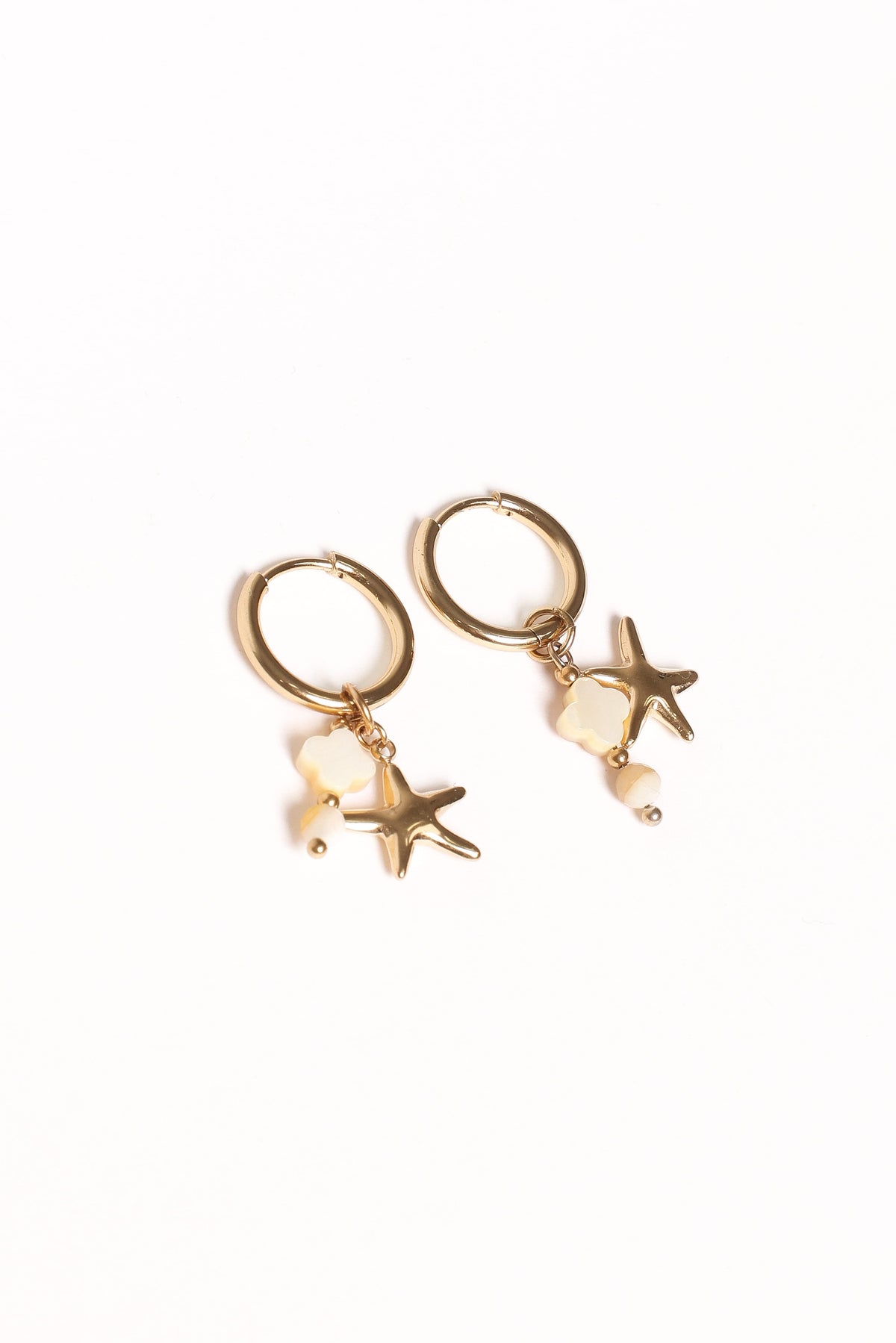 Catania Charm Earrings - Gold