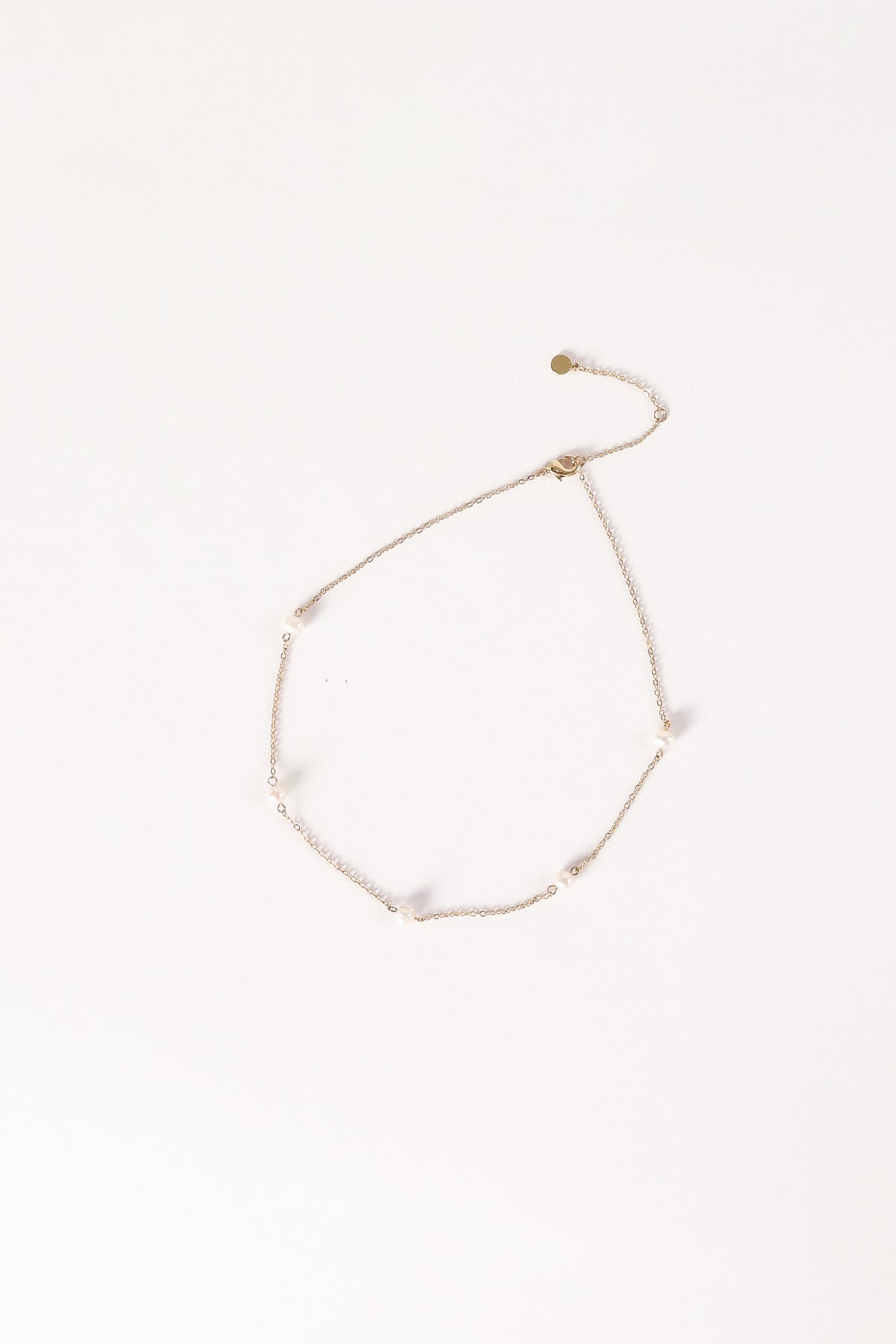 Kealy Pearl Necklace - Gold