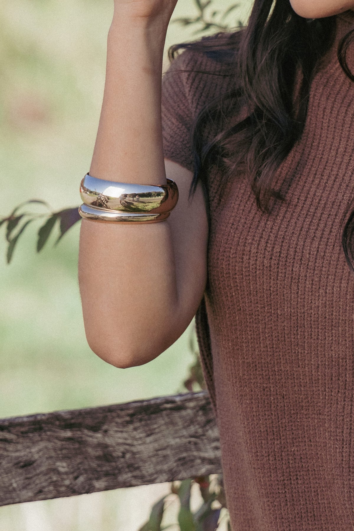 Maya Bracelet Set - Silver