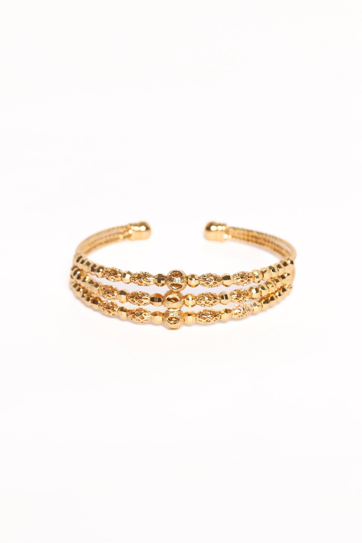 Noah Cuff Bracelet - Gold
