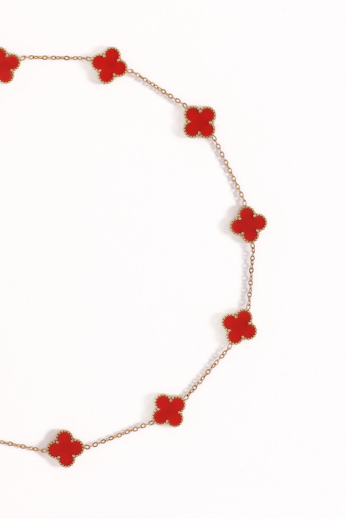 Shae Necklace - Red