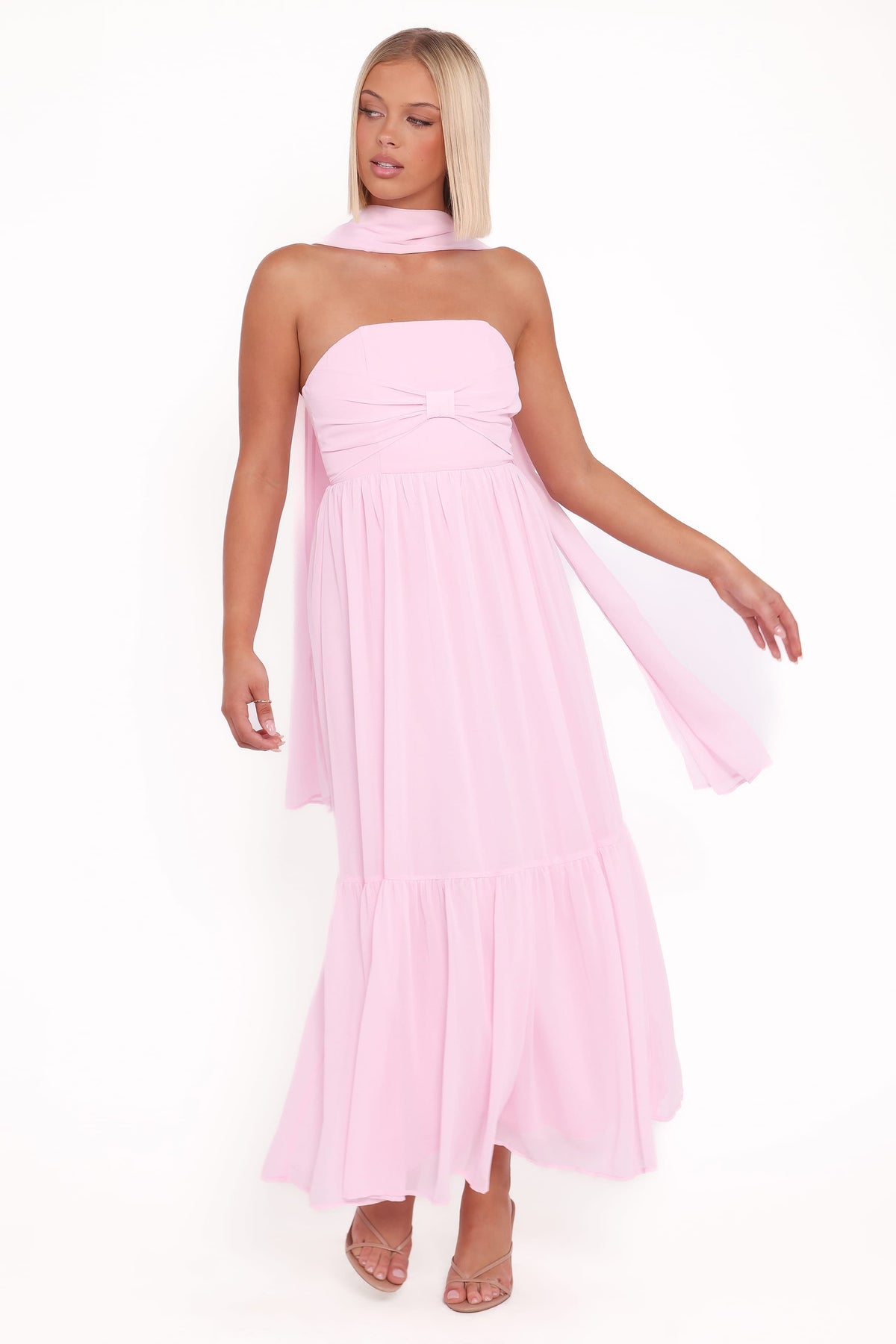 Celestria Maxi Dress - Pink