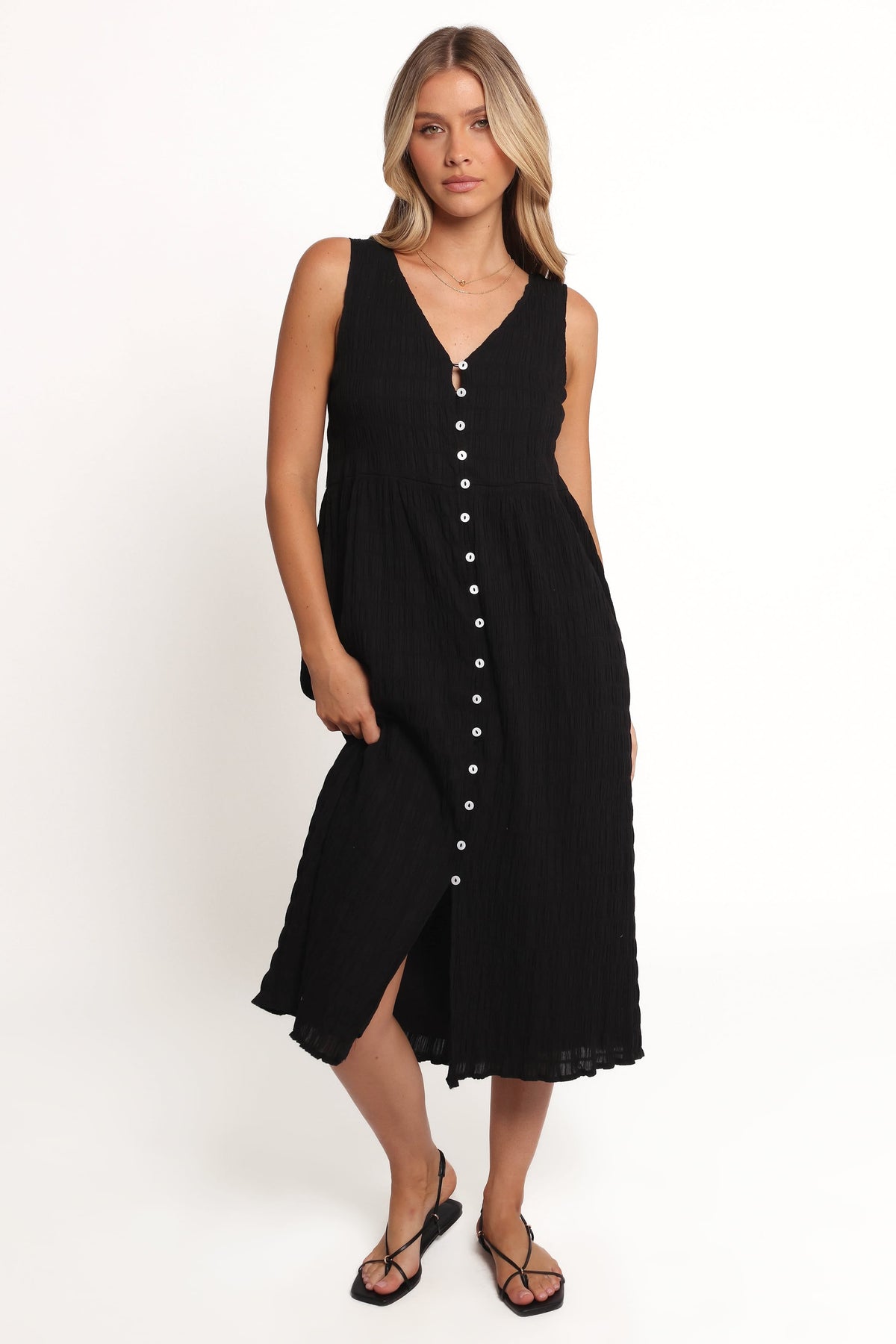 Sam Midi Dress - Black
